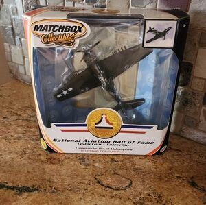 Matchbox Collectibles National Aviation Hall of Fame Die-Cast Plane in Black